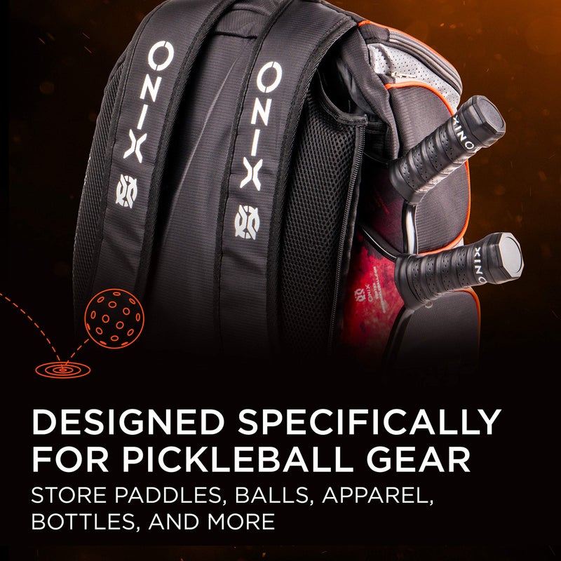 Onix Pickleball Durable Backpack is Designed to Carry Paddles, Balls, Apparel, and Water Bottles - Image 4